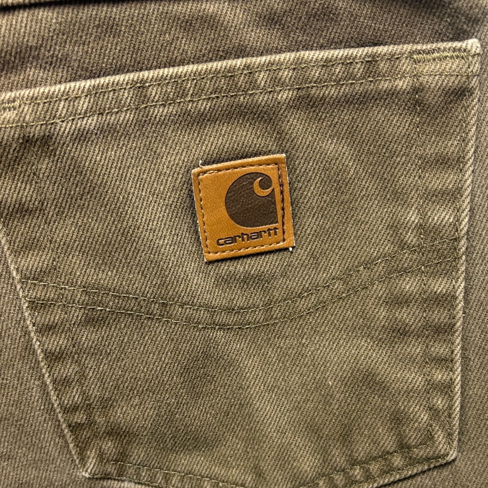Carhartt Jean Shorts cut from B161 Pant
